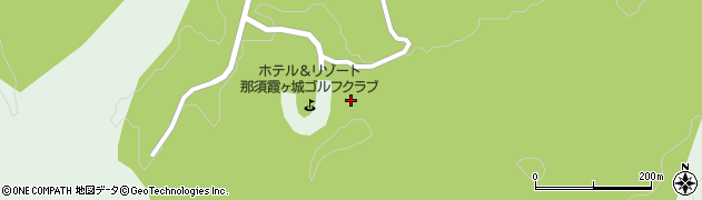 ホテル＆リゾート那須霞ヶ城ゴルフクラブ周辺の地図