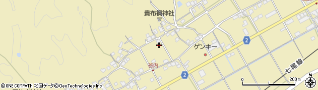 石川県中能登町（鹿島郡）金丸（マ）周辺の地図
