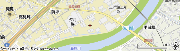 福島県いわき市泉町滝尻（松原）周辺の地図