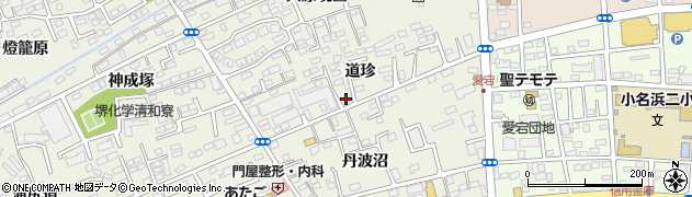 福島県いわき市小名浜（道珍）周辺の地図