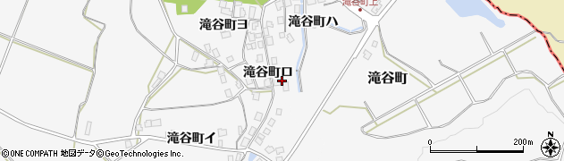 石川県羽咋市滝谷町（レ）周辺の地図
