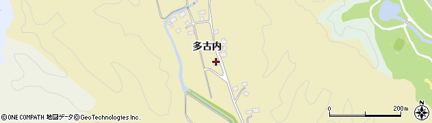 福島県いわき市江畑町（多古内）周辺の地図