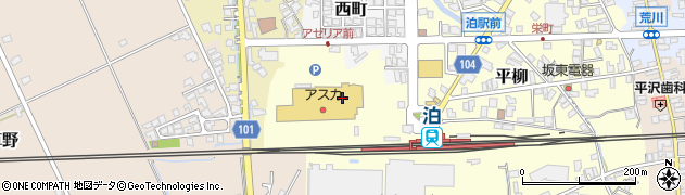 富山第一銀行泊支店周辺の地図