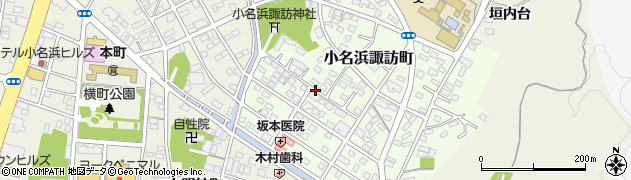 福島県いわき市小名浜諏訪町周辺の地図