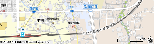 柚木クリーニング店本店周辺の地図