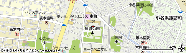 福島県いわき市小名浜（蛭川新川間）周辺の地図