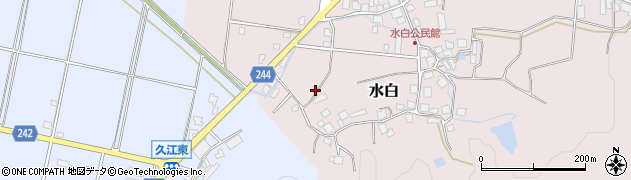 石川県中能登町（鹿島郡）水白（ハ）周辺の地図