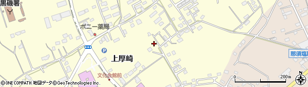 栃木県那須塩原市上厚崎481周辺の地図