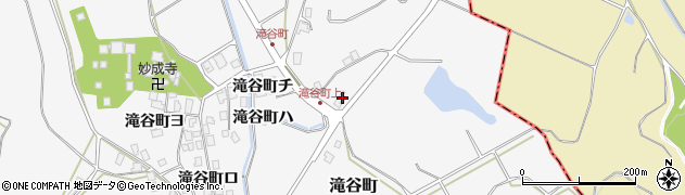 石川県羽咋市滝谷町（ホ）周辺の地図