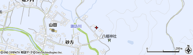 福島県いわき市山田町片岸周辺の地図