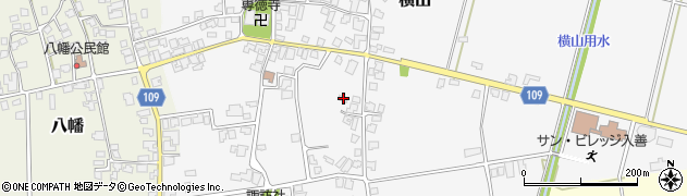 富山県下新川郡入善町横山654周辺の地図