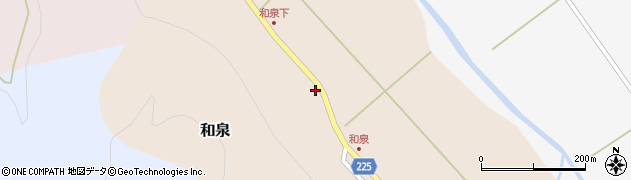 新潟県糸魚川市和泉699周辺の地図