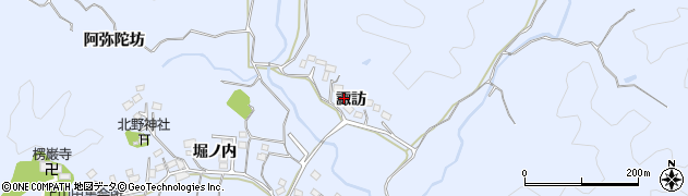 福島県いわき市山田町（諏訪）周辺の地図