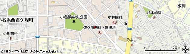 福島県いわき市小名浜大原（南君ケ塚）周辺の地図