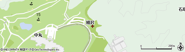 福島県いわき市渡辺町松小屋（鰻沢）周辺の地図