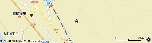 福島県塙町（東白川郡）塙周辺の地図