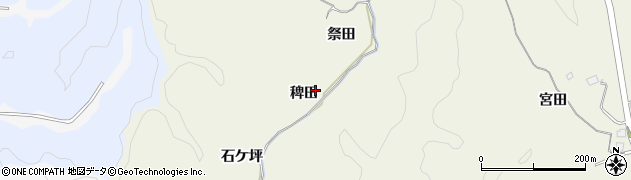 福島県いわき市永崎（稗田）周辺の地図