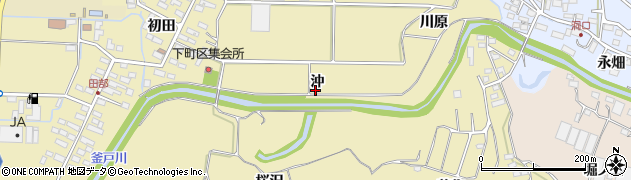 福島県いわき市渡辺町田部（沖）周辺の地図