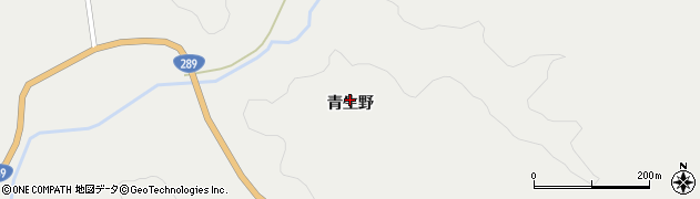 福島県東白川郡鮫川村青生野青生野周辺の地図