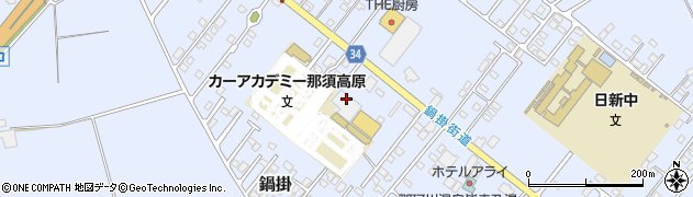 カーアカデミー那須高原周辺の地図