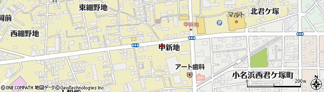 福島県いわき市小名浜大原（甲新地）周辺の地図