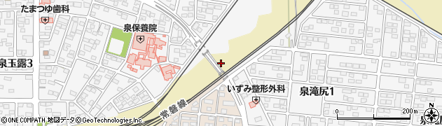 福島県いわき市泉町滝尻（上原）周辺の地図