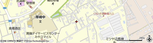 栃木県那須塩原市上厚崎445周辺の地図