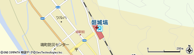 磐城塙駅周辺の地図