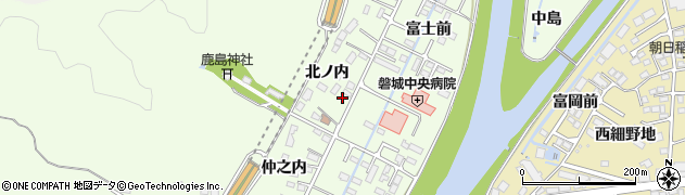 福島県いわき市小名浜南富岡北ノ内27周辺の地図