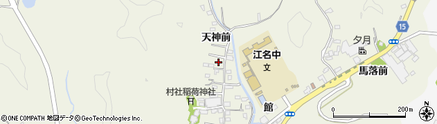 福島県いわき市永崎天神前周辺の地図