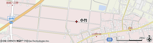 石川県中能登町（鹿島郡）小竹（ほ）周辺の地図