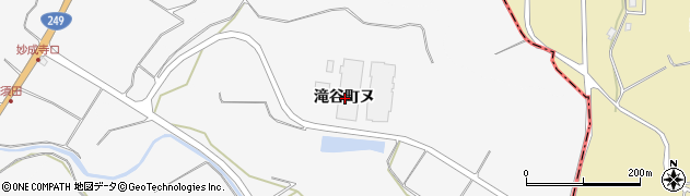 石川県羽咋市滝谷町ヌ周辺の地図