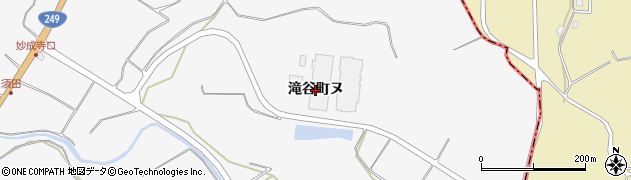 石川県羽咋市滝谷町（ヌ）周辺の地図