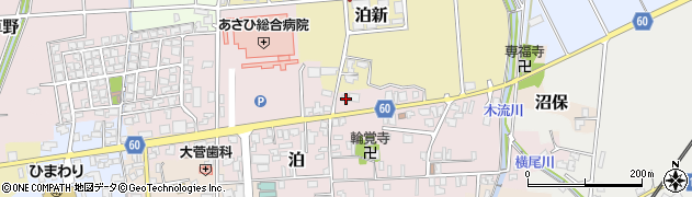 富山県下新川郡朝日町泊841-4周辺の地図