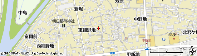 福島県いわき市小名浜大原（東細野地）周辺の地図