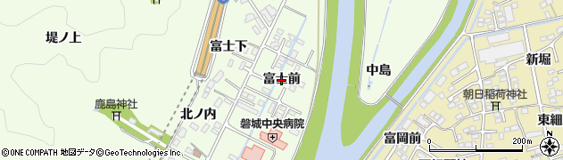 福島県いわき市小名浜南富岡（富士前）周辺の地図