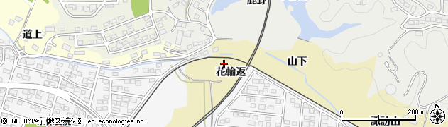 福島県いわき市泉町滝尻（花輪返）周辺の地図