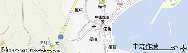 福島県いわき市中之作川岸43周辺の地図