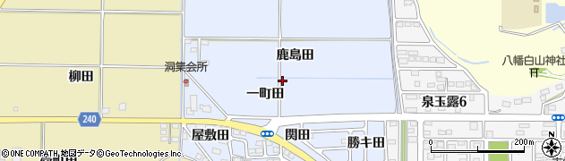 福島県いわき市渡辺町洞周辺の地図