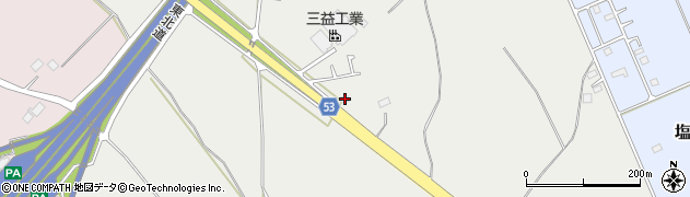 栃木県那須塩原市塩野崎206周辺の地図