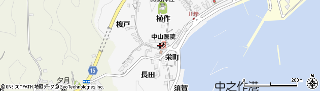 福島県いわき市中之作川岸39周辺の地図