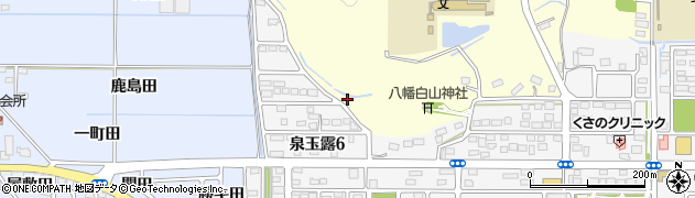 福島県いわき市泉町玉露花輪周辺の地図