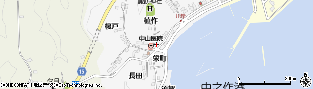 福島県いわき市中之作川岸36周辺の地図
