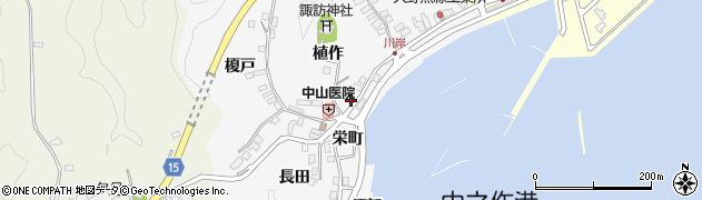 福島県いわき市中之作川岸30周辺の地図