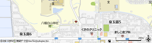 福島県いわき市泉町玉露山下25周辺の地図