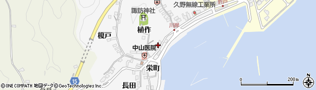 福島県いわき市中之作川岸26周辺の地図