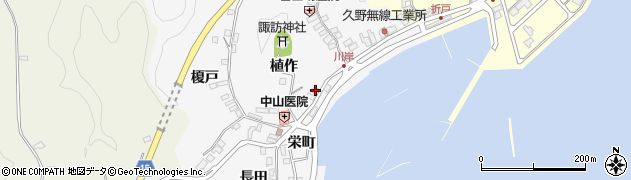 福島県いわき市中之作川岸24周辺の地図