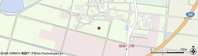 石川県中能登町（鹿島郡）尾崎（よ）周辺の地図