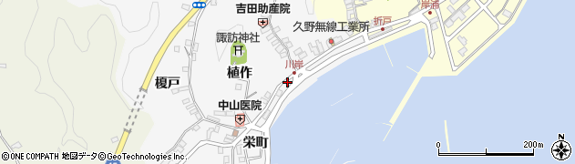 福島県いわき市中之作川岸19周辺の地図