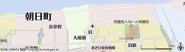 富山県下新川郡朝日町泊59-1周辺の地図